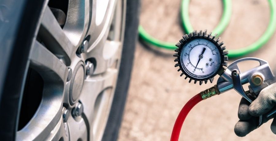 Gonfiaggio gomme auto