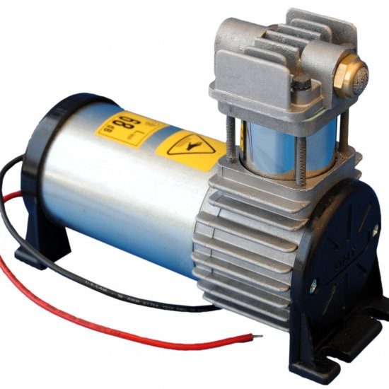 Compressore Monocilindrico 48V DC con Filtro Antidisturbo campi elettromagnetici