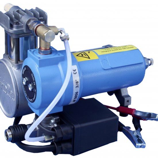 Compressore Monocilindrico 12V DC IP 54 lavoro a ciclo continuo