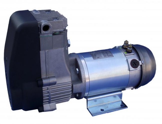 Compressore Monocilindrico 12V DC IP65 850 Watt VENTILATO lavoro a ciclo continuo