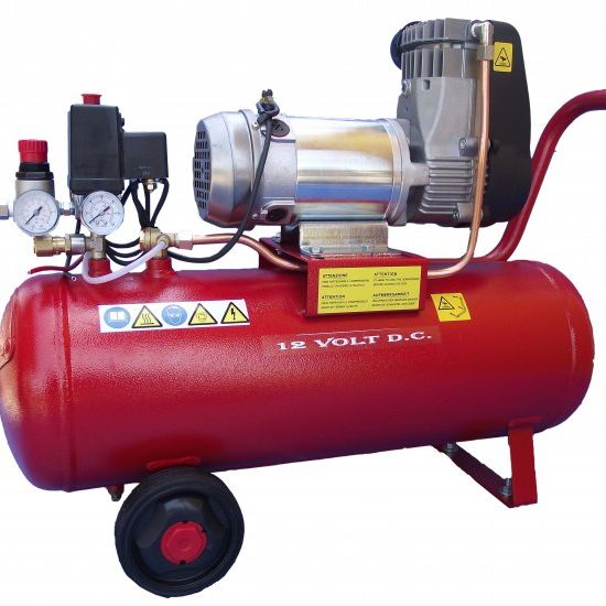 Compressore Monocilindrico 24 DC IP65 700W Service S1 c/serbatoio