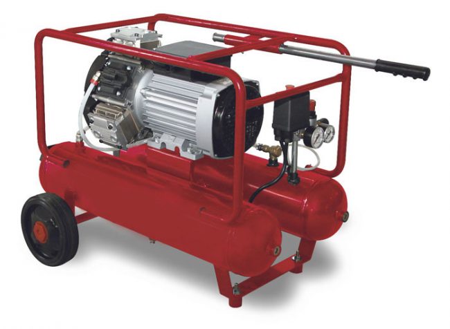 Compressore Oil Free TOP 300 3 Cilindri HP2 230V/50Hz ocn serbatoio 11+11 lt